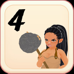 Level 4 Complete! achievement icon for Mast Up! Seas of Desire