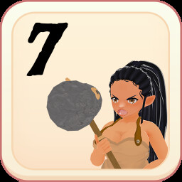 Level 7 Complete! achievement icon for Mast Up! Seas of Desire