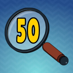 50 OBJECTS FOUND.