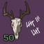 Icon for 50 Total Harvests