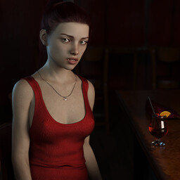 Icon for She is a very interesting girl.