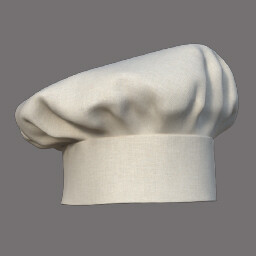 A cheerful chef