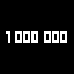 ONE MILLION!