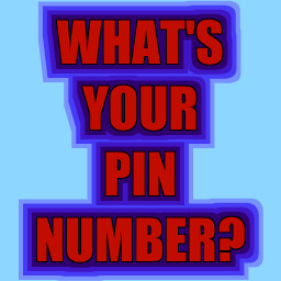 What's your pin number?