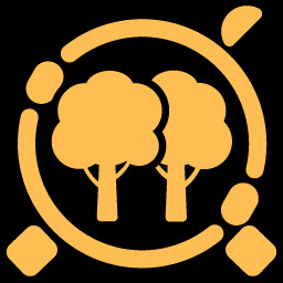 A Path in the Glowing Forest