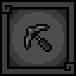 You found your pickaxe!