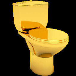 Golden Toilet