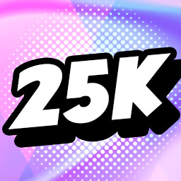 Icon for 25,000 !