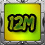 Icon for 12,000,000 Mastery Points