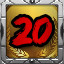 Icon for 20 Gold Medals