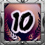 Icon for 10 Platinum Medals