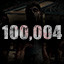 'Left 100,004 Dead' achievement icon