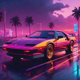 Icon for Synthwave Car 27