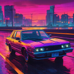 Icon for Synthwave Car 77
