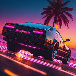 Icon for Synthwave Car 76