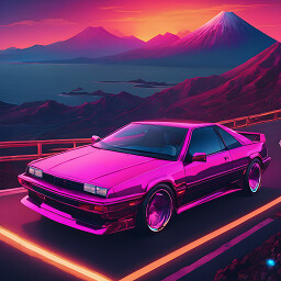 Icon for Synthwave Car 18