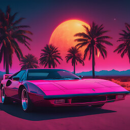 Icon for Synthwave Car 69