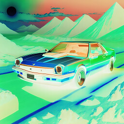 Icon for Synthwave Car 53