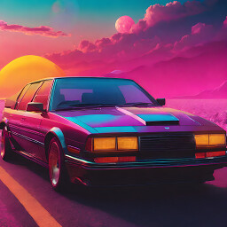 Icon for Synthwave Car 78