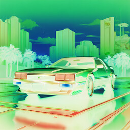 Icon for Synthwave Car 39