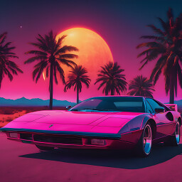 Icon for Synthwave Car 24