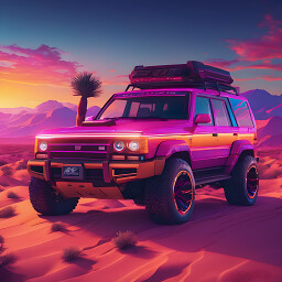 Icon for Synthwave Car 8