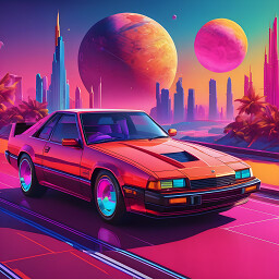 Icon for Synthwave Car 64