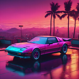 Icon for Synthwave Car 79