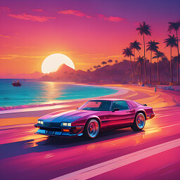 Icon for Synthwave Car 90