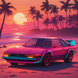 Icon for Synthwave Car 7