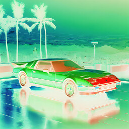 Icon for Synthwave Car 48