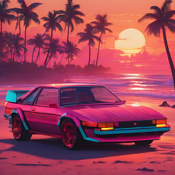 Icon for Synthwave Car 86