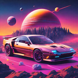 Icon for Synthwave Car 22