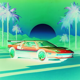 Icon for Synthwave Car 57