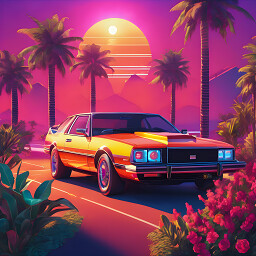 Icon for Synthwave Car 21