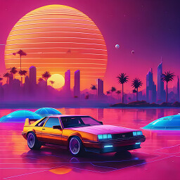 Icon for Synthwave Car 65