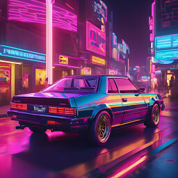 Icon for Synthwave Car 91