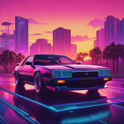 Icon for Synthwave Car 88