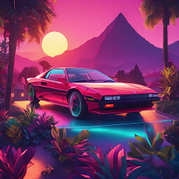 Icon for Synthwave Car 73