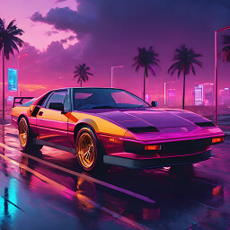 Icon for Synthwave Car 66