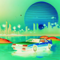Icon for Synthwave Car 62