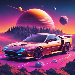 Icon for Synthwave Car 71