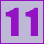 Icon for 11 level complete