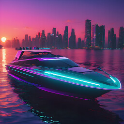Icon for Synthwave Boat 23