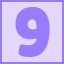 Icon for 9 level complete