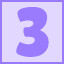 Icon for 3 level complete