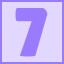 Icon for 7 level complete