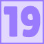 Icon for 19 level complete