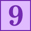 Icon for 9 level complete