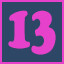 Icon for 13 level complete